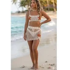 Conjunto Crochê Beira Mar