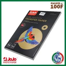 Papel Sublimático Jojo A4 - 100 Folhas