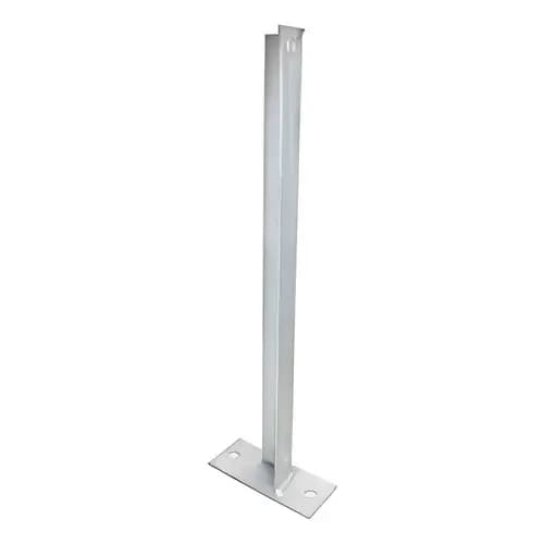 5 Haste Pra Concertina Rede Laminada Simples Fixacao Cerca Ourico 30cm