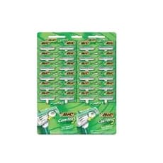 Aparelho de Barbear Bic (Comfort 2) Verde com 24 Unidades