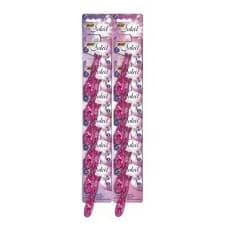 Aparelho Barbear Bic Soleil 3 Lâminas- Cartela Com 12 (rosa)