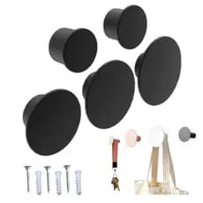 Kit 5 Pino Suporte Parede Cabideiro Roupa Bolsa Casaco Gancho Casa ESCOLHA MODELO