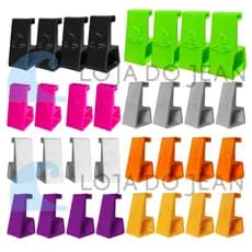 Suporte Playstation Ps4 FAT SLIM PRO Horizontal Pezinho Elevação Altura Preto Envio Imediato Pronta Entrega