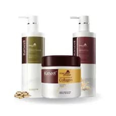 KIT COMPLETO MASCARA + SHAMPOO + CONDICIONADOR  KARSEELL ORIGINAL MACA POWER COLLAGEN ORIGINAL IMPORTADO Karseell .!!!!!