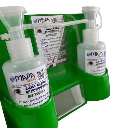 Kit CH Lava Olhos De Emergência 2 Ducha mapaseg