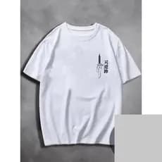 Camiseta Oversized Anime Estilosa – 100% Algodão, Confortável e Moderna