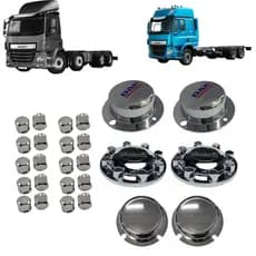 Tampa Aplique Cubo Sobre Tampa Caminhao DAF Truck 2021 Acessorios
