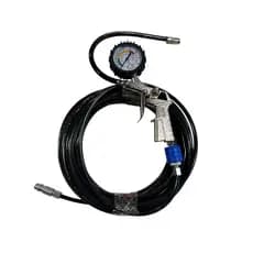 Kit Calibrador Inflador Encher Pneus Caminhão Carreta Mangueira Engate 1/2