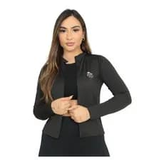 Blusa Academia Corta Vento Jaqueta Proteção Solar Uv50+