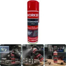 Descarbonizador Spray 300ml Limpa TBI Carburador, Sistema de Admissão Câmara de Combustão Pistão Limpeza Eficaz