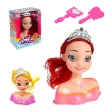 Boneca Amy Princesa Busto Com 2 Acessórios