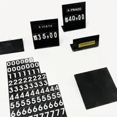 Kit para preço em imã. Etiqueta Magnética, kit para preços