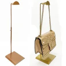 Suporte de Bolsa Luxo para vitrine, altura regulável