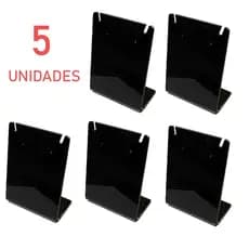 Expositor Colar e brinco 5 unidades em acrílico