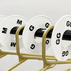 Numerador de Tamanho 9 unidades, Numerador de cabides, Numerador de cabideiro
