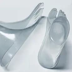 Manequim Pé Para Havaianas, Meias - Adulto 5 Pares 10 Unidades