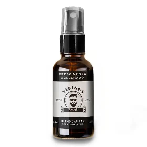 Spray Crescimento Barba Cabelo e Sobrancelhas 30ml