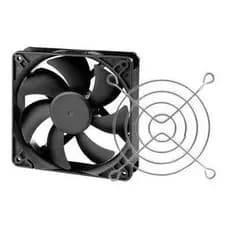 Micro Ventilador Cooler + Grade 80x80x25mm 24v