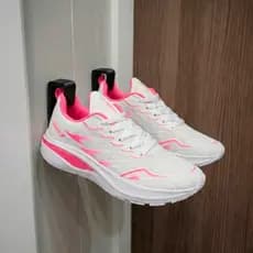Tênis Feminino Esportivo Treino Caminhada Corrida Micro Expandido Hevo
