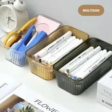 Caixa Organizadora  Acrílico Organizador Batom E Esmalte maquiagens remedios e cosmeticos para guardar e armazenar