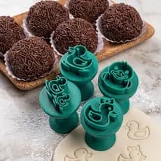 Carimbos para Brigadeiros e Doces Aniversário - Patinho