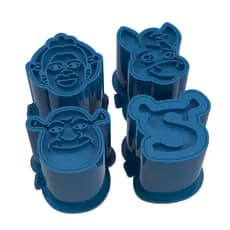 Modelador Ejetor para Brigadeiro Shrek, Doce, Massa e Biscoito