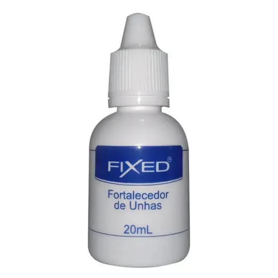 Fortalecedor De Unhas 20ml - Fixed Cor Branco