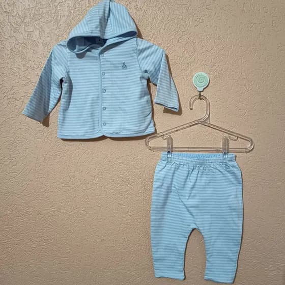 Conjunto Infantil Masculino Baby Gap - Tamanho 3/6 Meses - Conjunto Bebê Menino