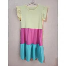 Vestido Infantil Marisa Kids Três Marias - Tamanho 6 Anos - Vestido Infantil