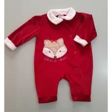 Macacão Bebê Feminino em Plush And´s Baby - Tamanho G - Macacão Menina