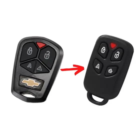 Capa Controle Gm Positron 04 Botões Px40 Chevrolet