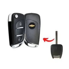 Chave Canivete Gm Chevrolet Agile 2009 2010 2011 2012 2013