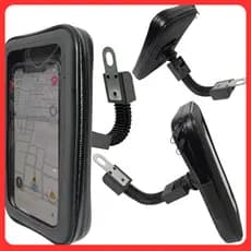 Suporte Celular Motocicleta Bicicleta - Universal Ajustável a prova d'agua Protetor Capinha Case