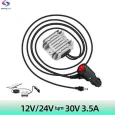 Conversor De Energia Confiável 12V 24V A 30V 3.5A Para Starlink Mini Configuração Externa
