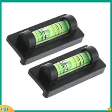 [binsi] 2/5 Pcs Indicador De Nível De Líquido Mini Bolha Para Nivelamento Diário