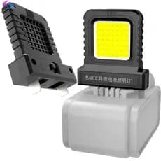 Para Bateria 20/21V 14W LED Luz De Trabalho Lanterna De Acampamento Mini Bolso