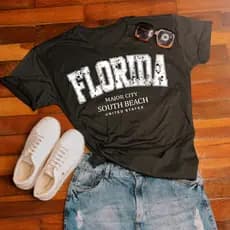 Camiseta Feminina Camisetão 100% Algodão Treino T-Shirt P ao GG