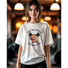 Camisetão Blusão Treino Feminina Crossfit Academia Gym Oversized