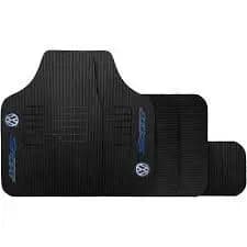 Tapetes Borracha Carro Logo Vw P/ Gol G2 G3 G4 G5 G6 G7