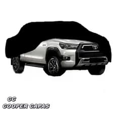 Capa Couro Caminhonete Impermeável Cobrir Hillux S10 Frontier Rampage L200 Ranger Proteção SUV