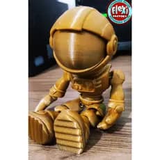 Astronauta Articulado Flexi - 17cm