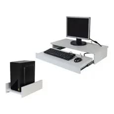 Suporte P/monitor,teclado E Mouse + Suporte P/ Cpu De Brinde