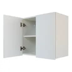 Armário Aéreo 2 Portas Cozinha Escritório Lavanderia quarto garagem banheiro Branco