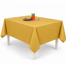 Toalha De Mesa Festa Marrom Pvc 137 X 183cm