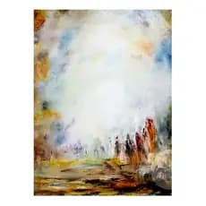 Pintura A Óleo Releitura Cena Veneziana W. Turner 50 X 70cm