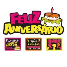 Painel Aniversário Neon
