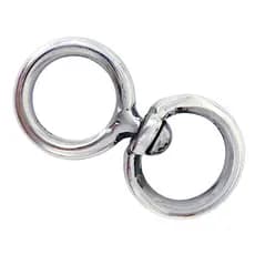 Girador Destorcedor Inox Para Corda Laço