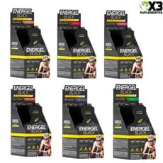 Energel Black Caixa 10 Sachês de 30g Cada - Bodyaction