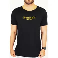 Camiseta Masculina Premium Gola Careca Slim Longline Old School Dustin Club
