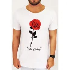 Camiseta Masculina Premium Gola Careca Slim Rosa Company Dustin Club